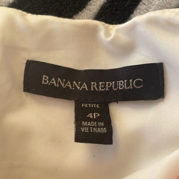 Banana republic white envelope mini asymmetrical mini dress sleeveless size 4 - Picture 7 of 10